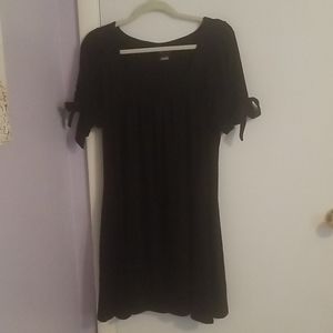 Torrid Black Short Sleeve Dress Plus Size 1